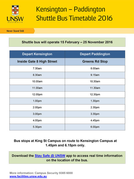 unsw exam timetable unsw law timetable